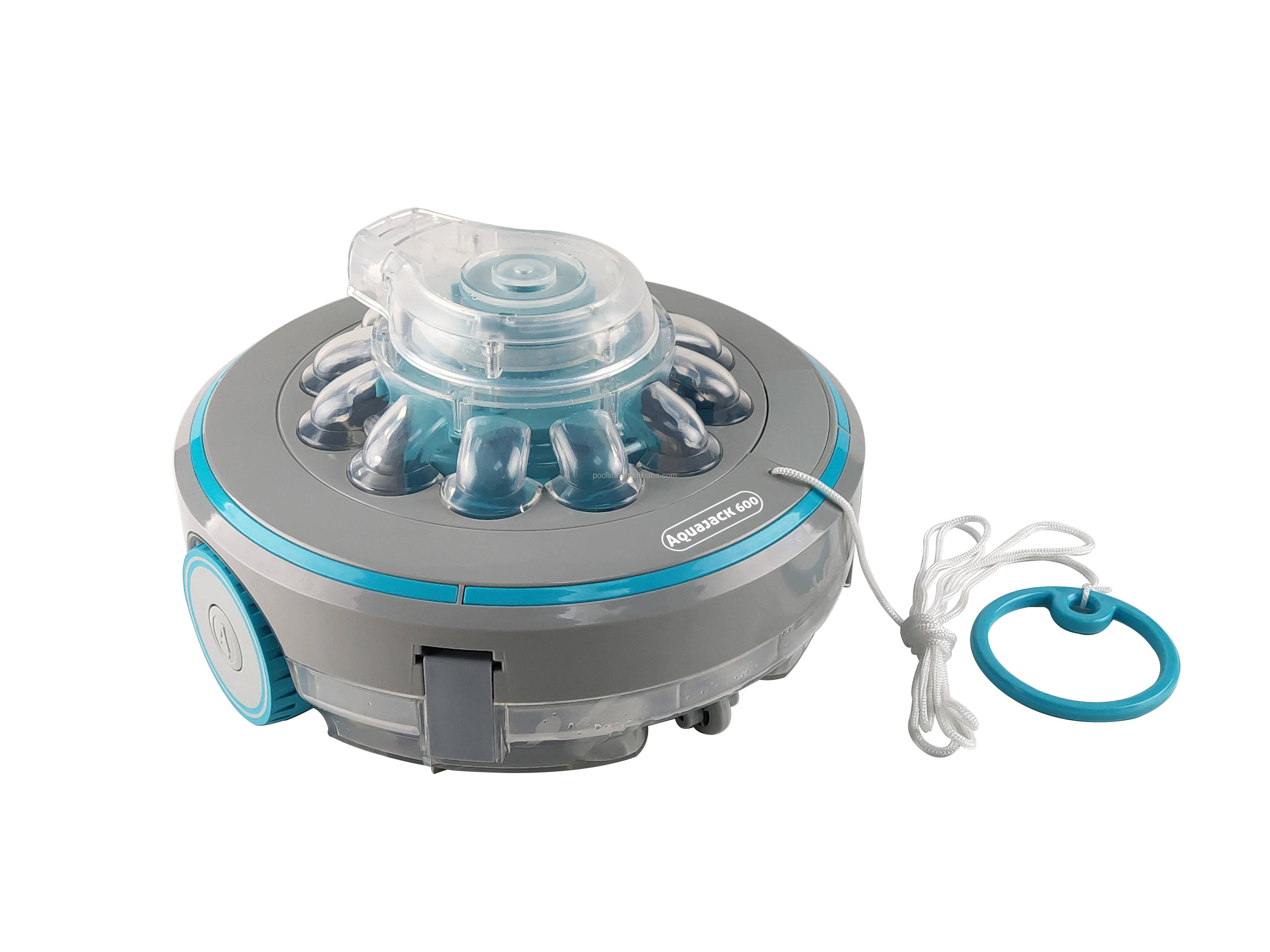 Poolstar Aquajack 600 Cordless Rechargeable Automatic robot Vacuum Cleaner 4000mAh Cleaning Swimming Pools GS ETL CE BSCI