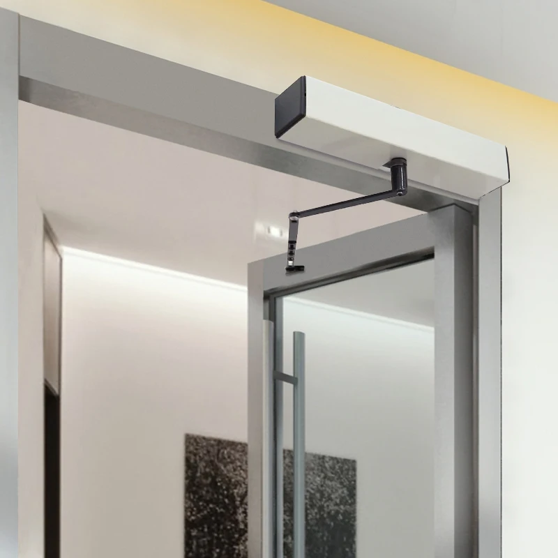Turtech & Doortec sw100Удобная современная домашняя интеллектуальная автоматическая распашная дверь