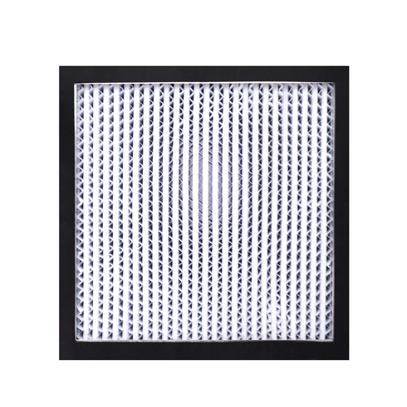 Paper/aluminum foil clapboard Hepa fiberglass separator dust filter for hospital operating room