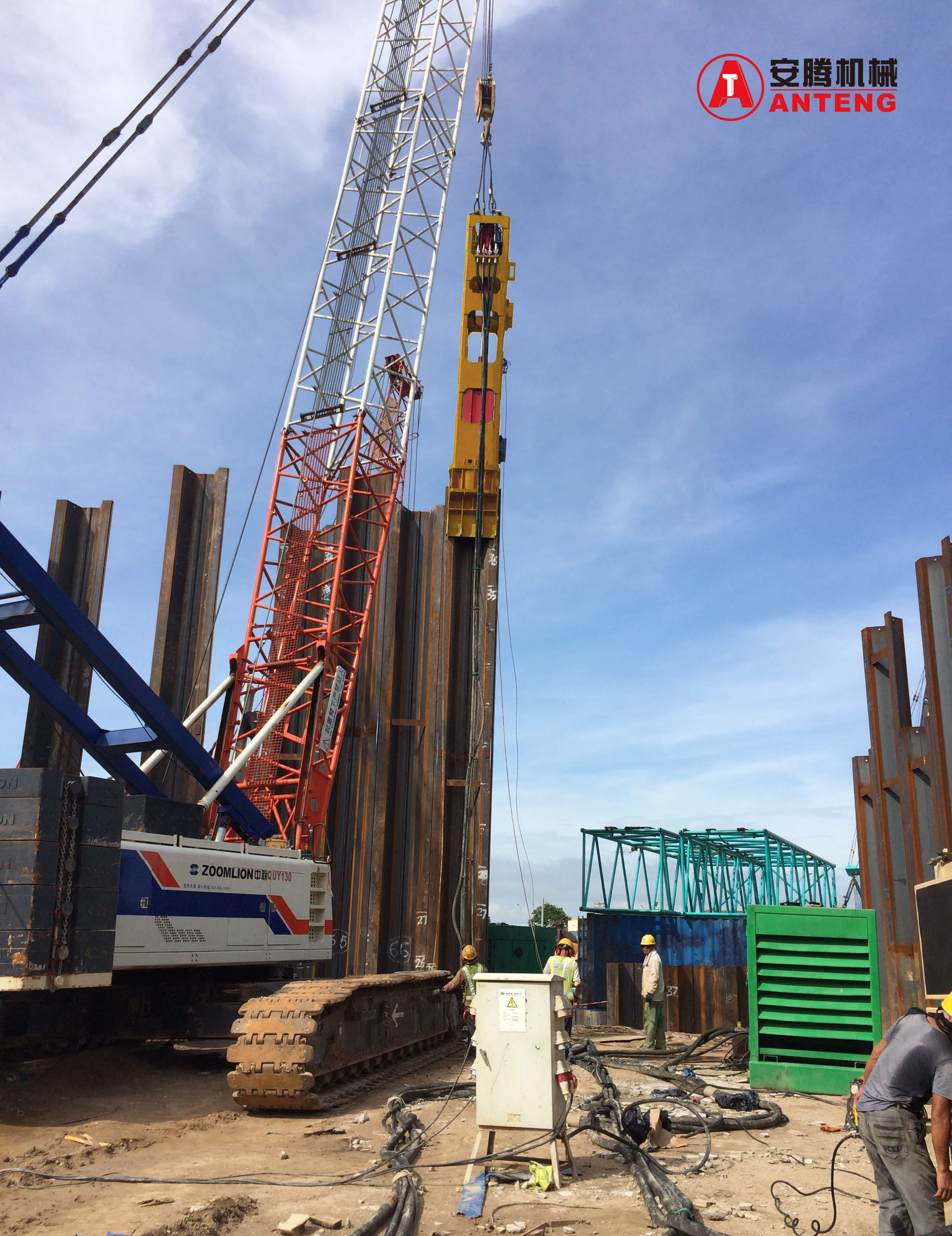 YC-5 Marine Pile Driving Hydraulic Impact Hammers Piling Equipment