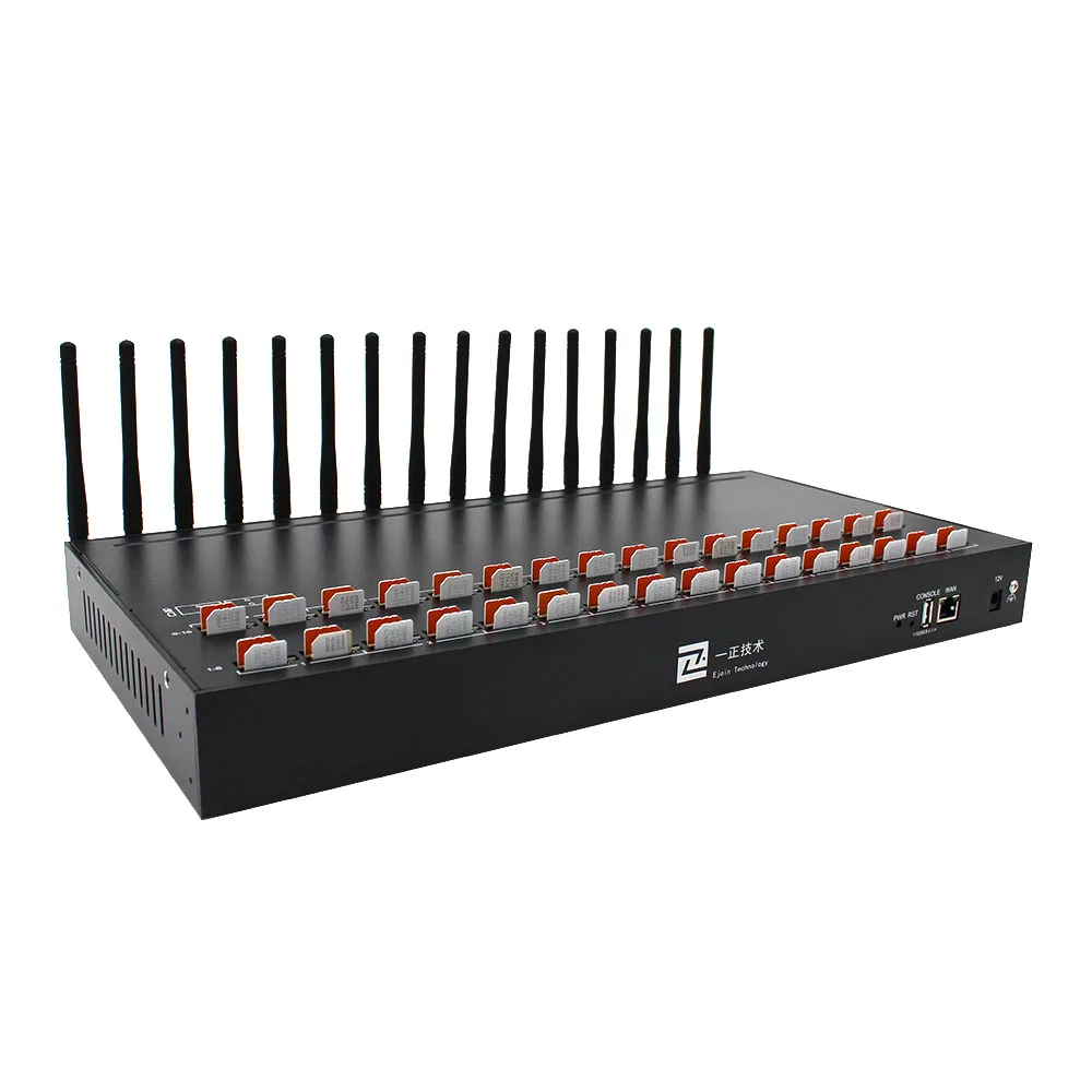 LTE Modem Bulk SMS Machine SMS Modem 16 port 64 sim slots machine