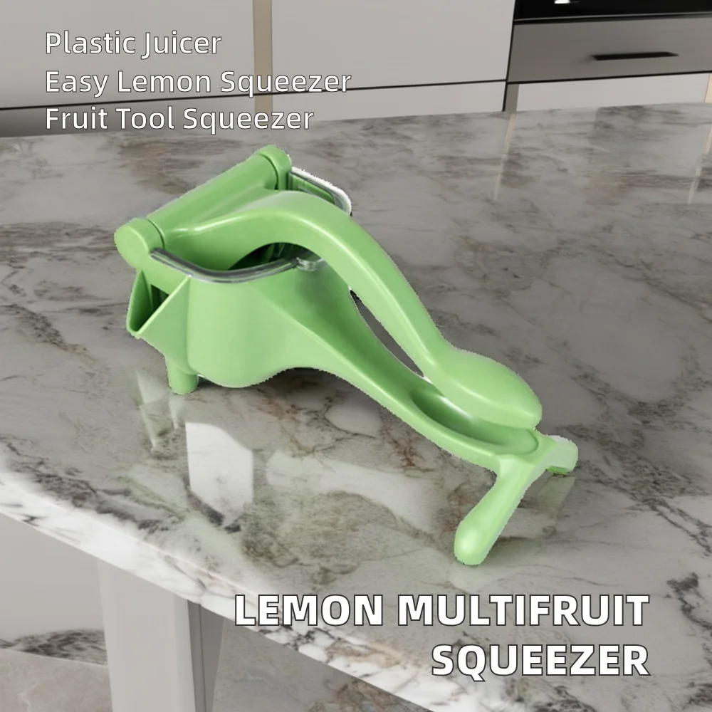 Multifunctional Lemon Juicer Small Manual Handheld Non-Electric Plastic Squeezer Fruit VegetableHousehold Juicer