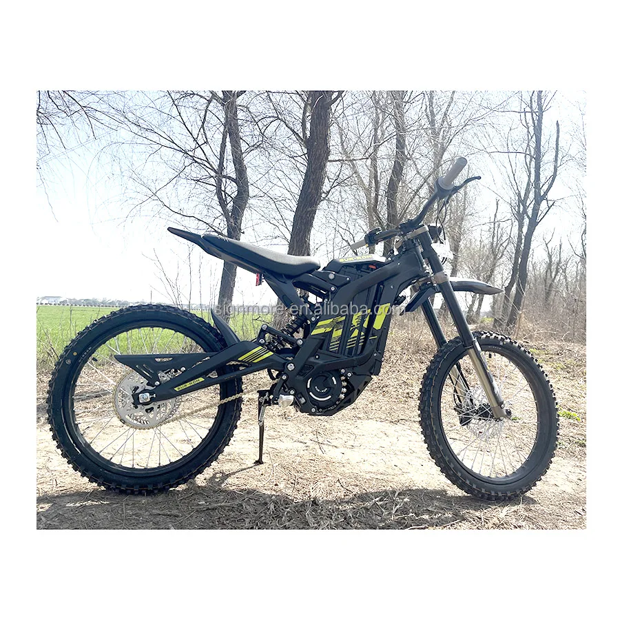 Us Stock Dirt Road Bikes Adults Emtb Black Edition Electric Dirt Motorcycle Surron 6000W