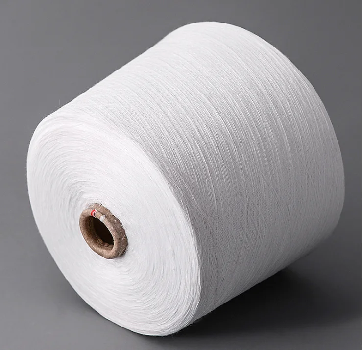 
White 100% cotton yarn for combed cotton spinning 