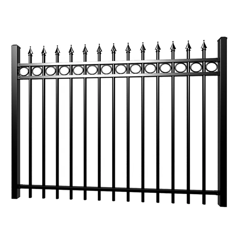 YC High end metal picket fence machine powerful corrugated metal fence panels reliable sheet metal fence panel