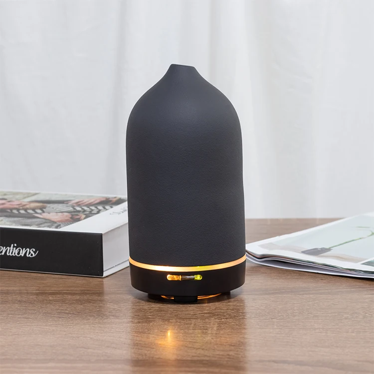 Home Appliances Luxury Portable Stone Ultrasonic Humidifier Essential Aroma Ceramic Oil Diffuser