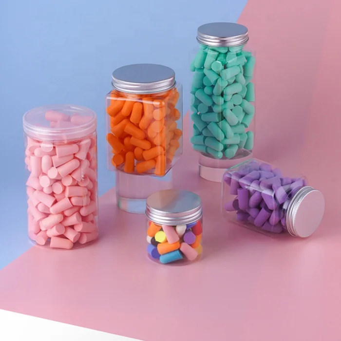 Soft Foam Earplugs 100 Pairs, 38dB SNR Noise Cancelling Ear Plugs for Sleeping,Snoring