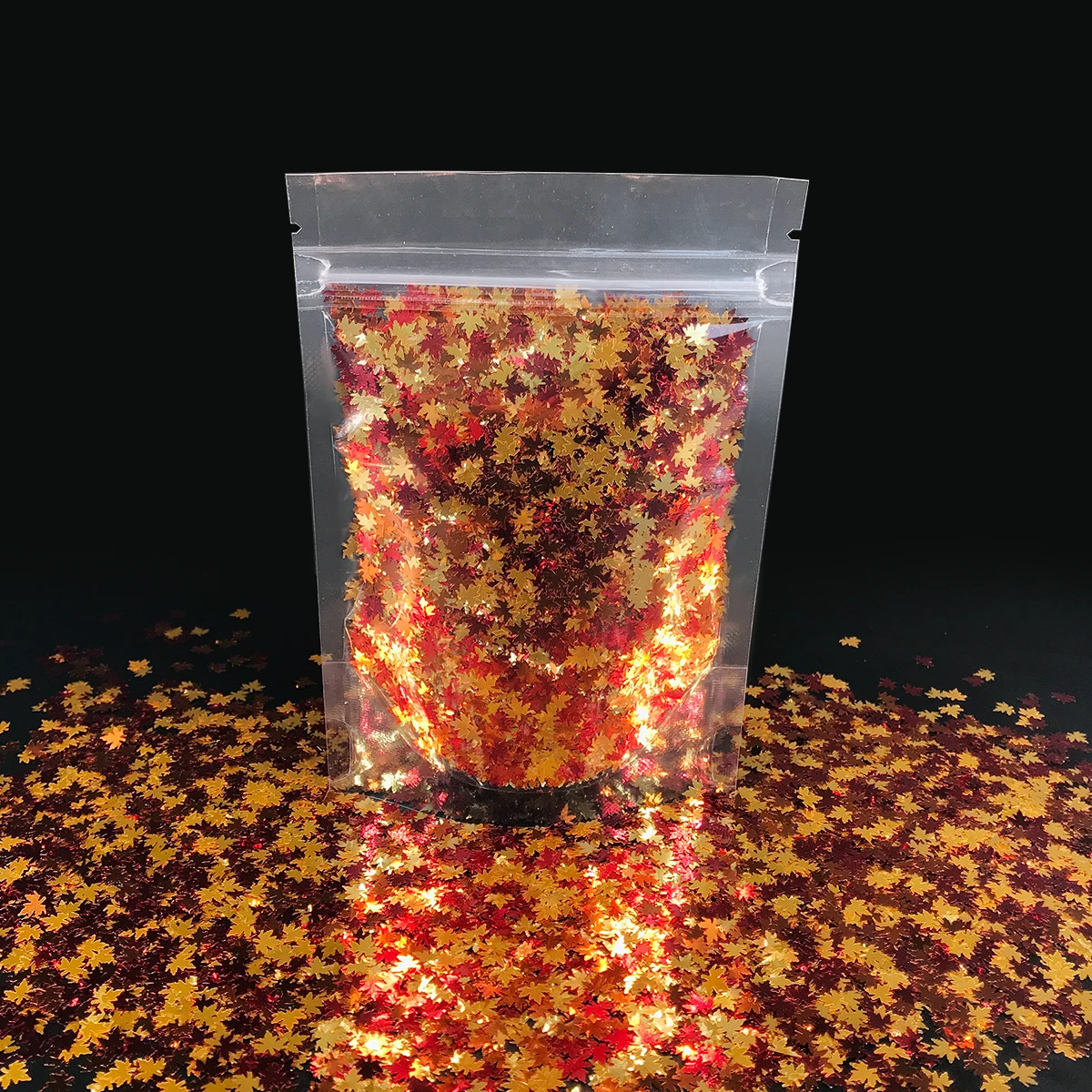 Wholesale holographic sequins bulk MK shaped glitter for crafts  nail &craft Decoration