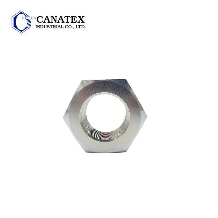 M5-M30 Tuercas Taiwan Wholesales CNC Machining Hex  Nut Hexagon Nut