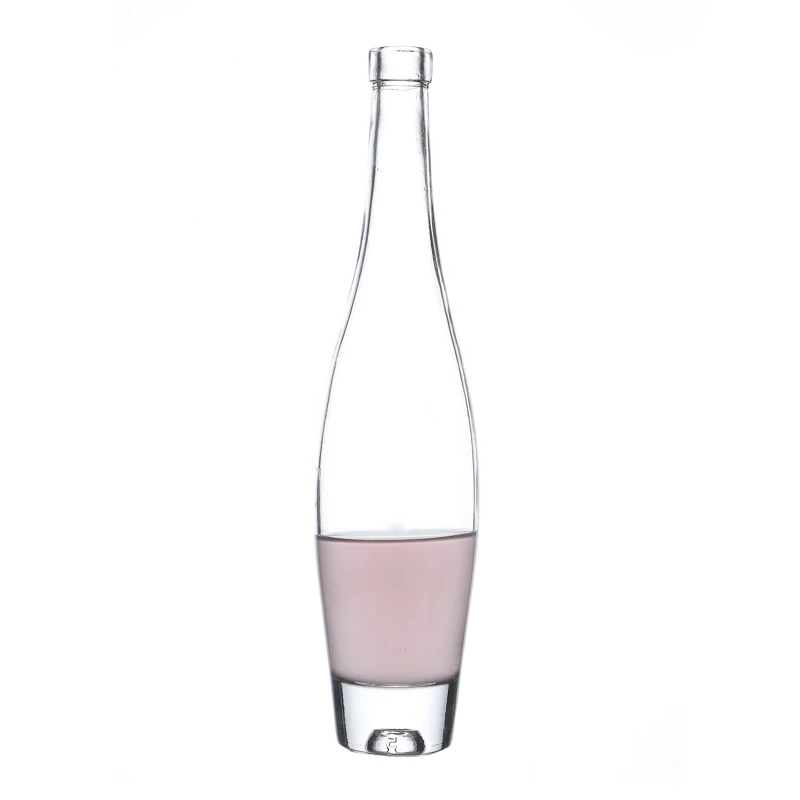 Wholesale Crystal High Quality Empty Clear Glass Liquor Bottles For Vodka Whiskey