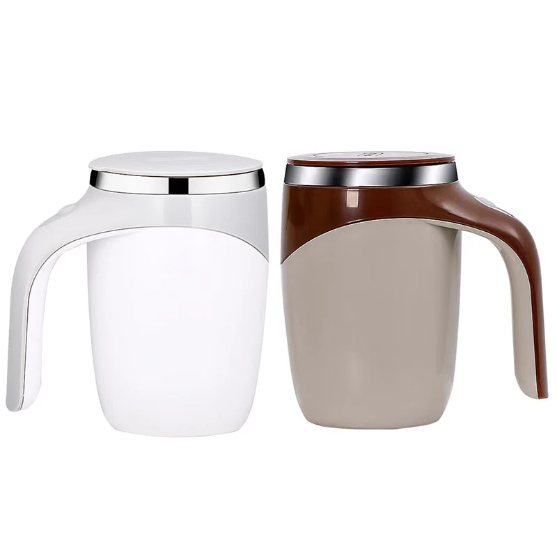 Wholesale Tazas Tasse A Cafe Caneca Mixer Travel Camping Reusable Cup Mixing Cups Manufacturer Auto Stirring Mug Tea Coffee Cup