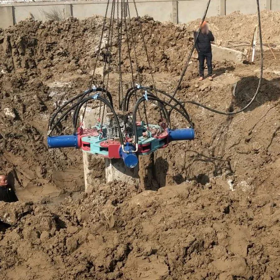 Environmental protection paint safety construction equipment crushing concrete steel bar hydraulic pile breaker