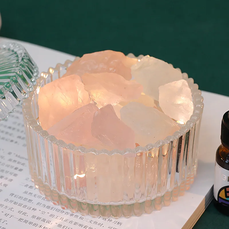 DIY handmade cinnamon plug-in aromatherapy crystal stone indoor hotel plant aromatherapy diffuser stone  oil fragrance