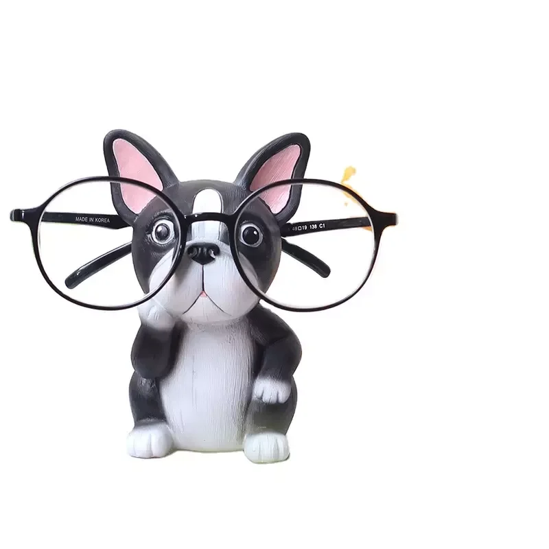Customize 3D Sculpture Animal Glasses Stand, Resin Cartoon Glasses Holder