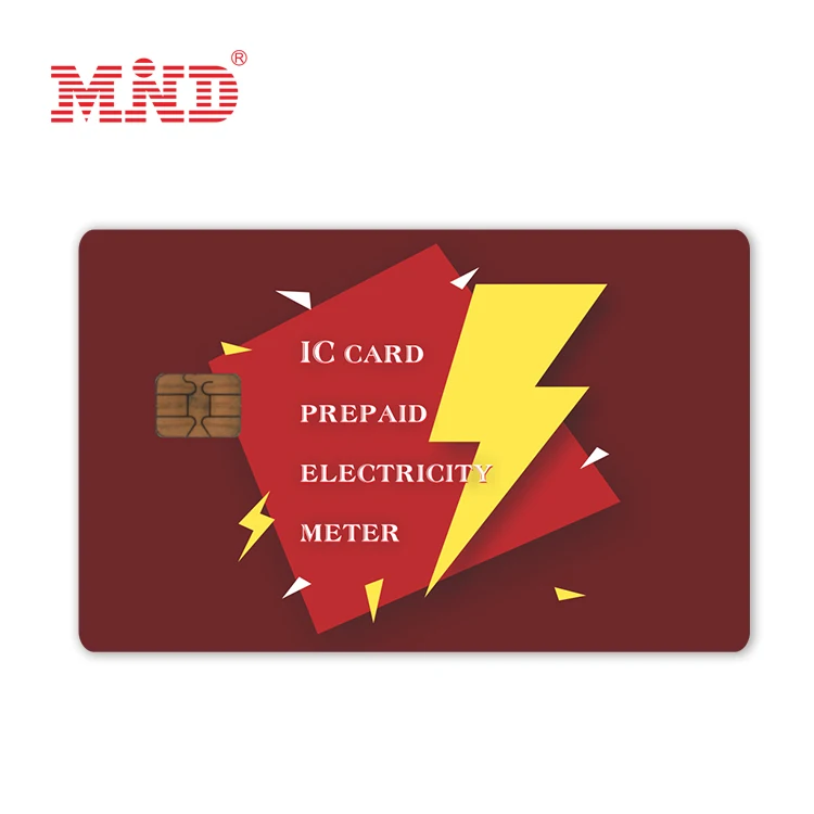 Dual Interface JAVA PLATFORM THD89 CPU Smart Chip Card High Security for Payment Electricity