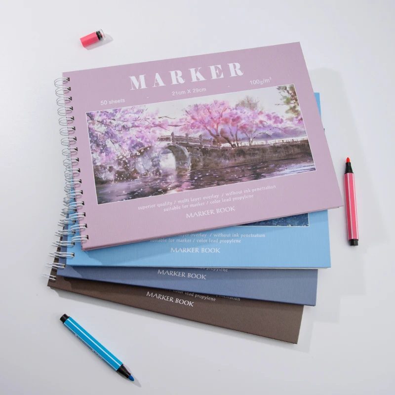 Magic Water Doodle Book Fun Cognition marker pens Book For Kids Drawing Painting Book