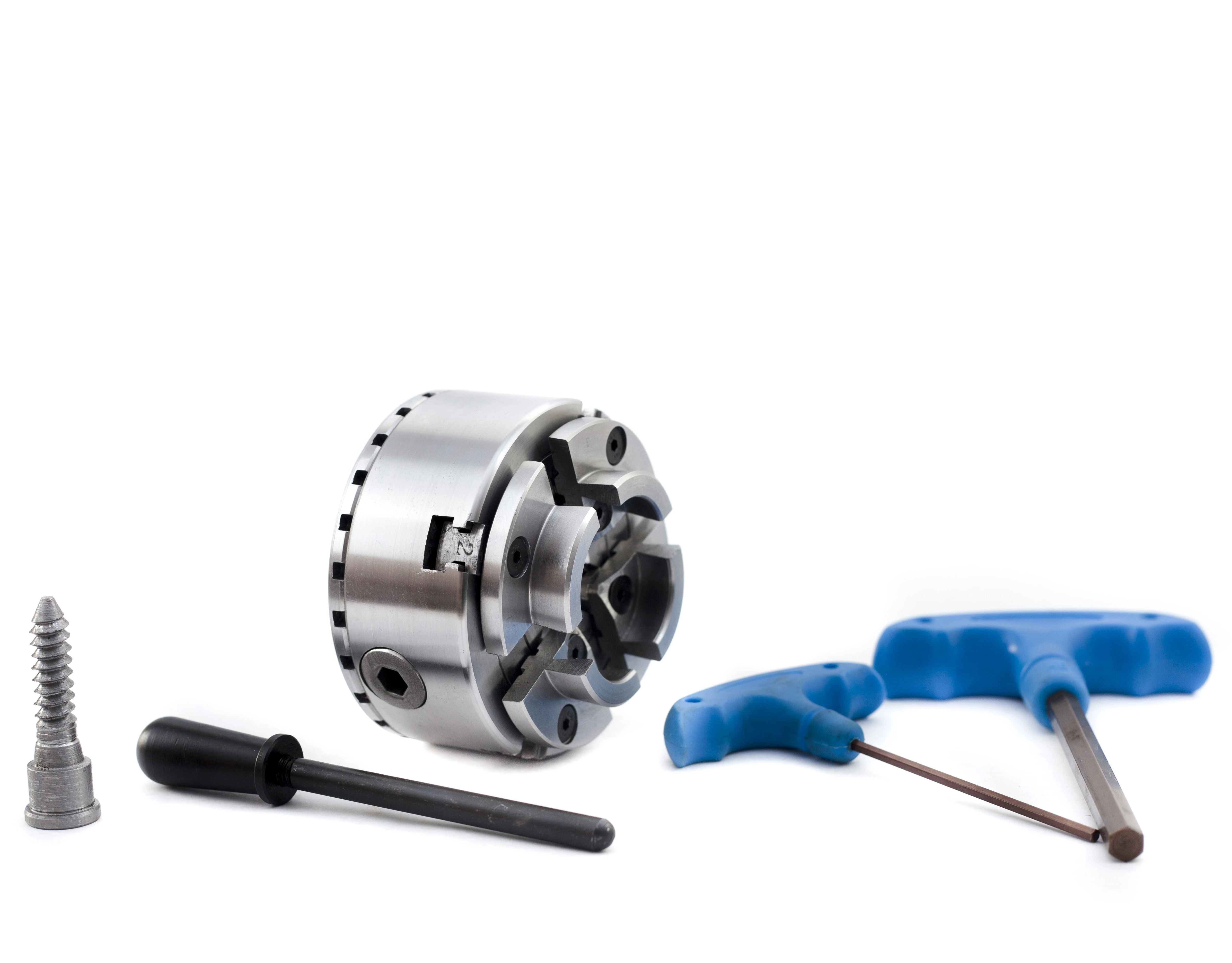 wood lathe collet chuck 4 jaw self -centering chuck KP96/KP125