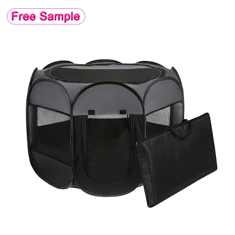 Dog Playpen Portable Pet Play Pen Foldable Large-Capacity Pet Tent for Indoor Outdoor Travel Camping