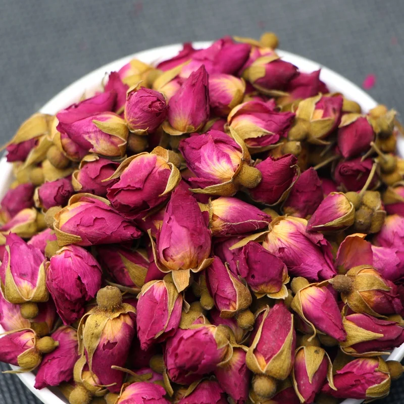 50 g/bag Sample link dried rose flower bud tea Wholesale factory price good quality Whitening skin Detox Healthy nourishing tea