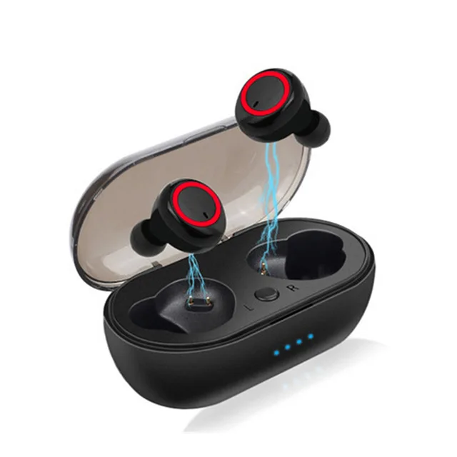 Hot selling A2 mini wireless earbuds tws BT5.0 true wireless stereo earphone headphone with charging case for iphone for android