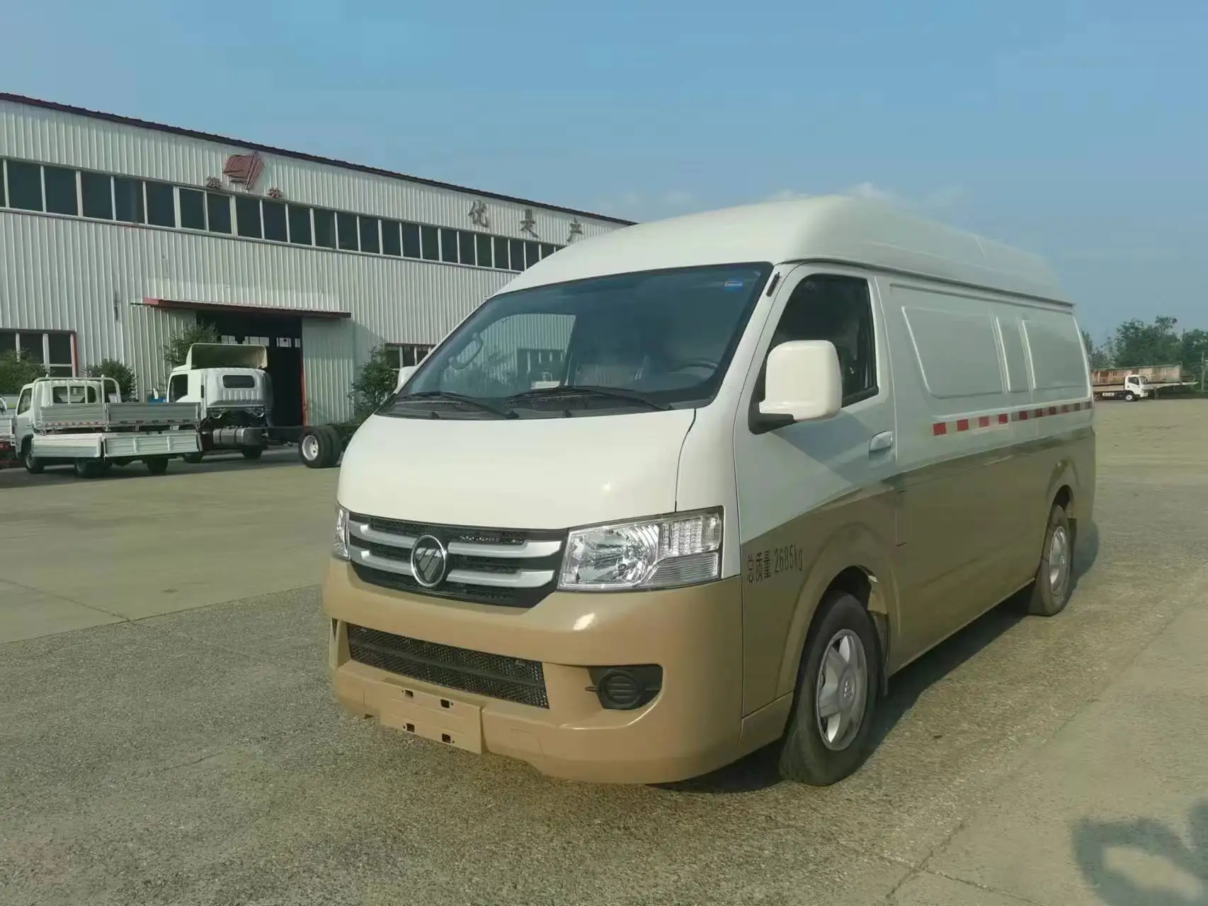 Китайский завод 2 Места Высокая крыша Foton мини автобус грузовой фургон