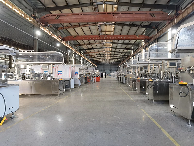 VIPPAI Mini Single Four Side Sealing Pocket Wet Dry Wipes Packing Machinery Machine