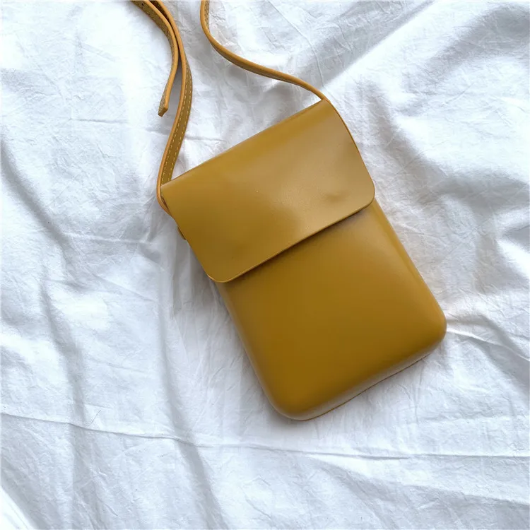 Modest Low MOQ Custom logo Crossbody Mobile Phone Bags For Woman Stylish Quality PU Leather Ladies Mini Square sling Purses