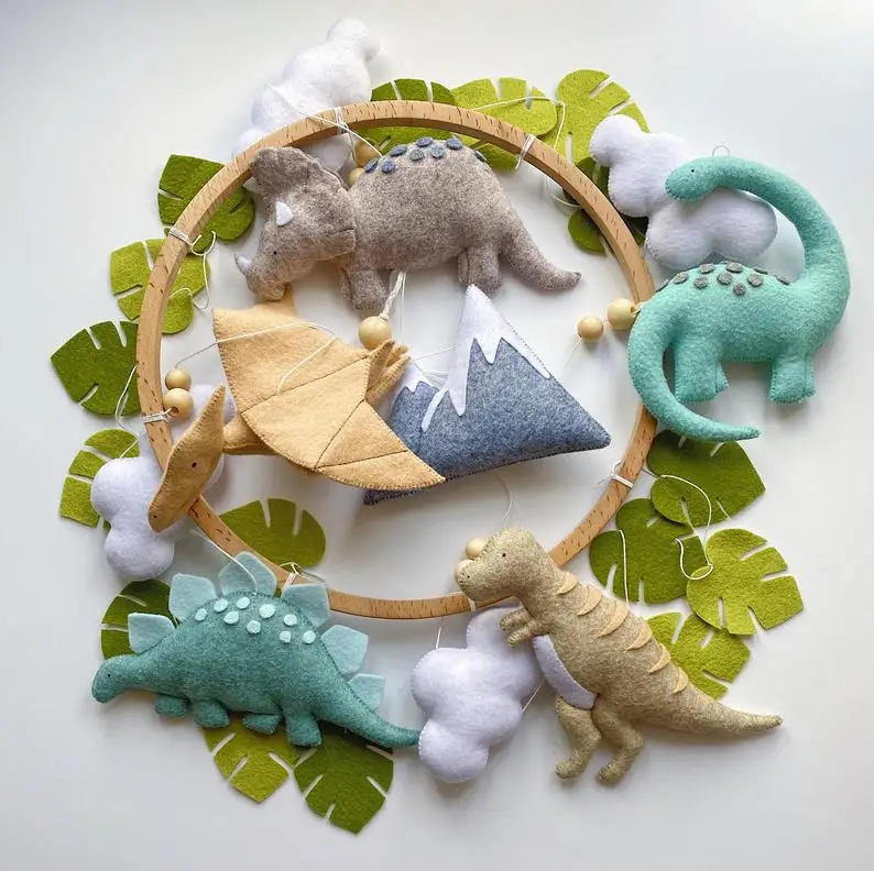Tiny love toys baby mobile frame Felt Baby hanging cot mobile for Boys and Girls
