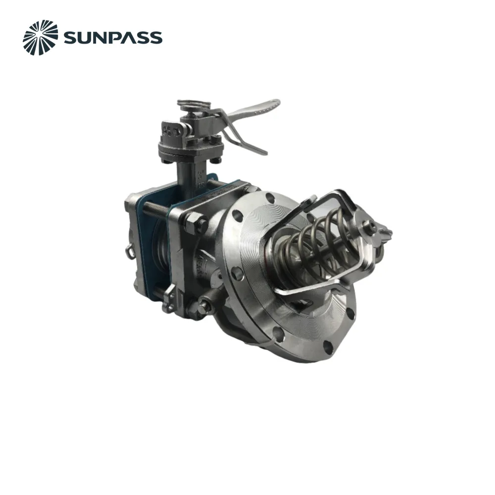 Bottom Discharge Valve for ISO Tank Container Accessories From Sunpass