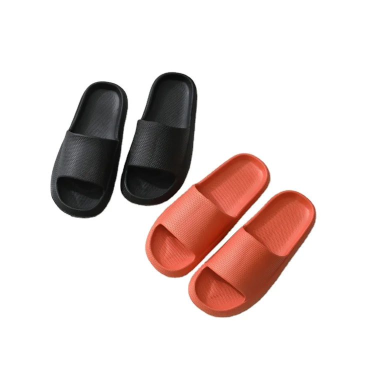 Low MOQ Free Sample 2022 Summer Hot Sale Unisex Thick Bottom Slides Women Men Outdoor Beach Slippers
