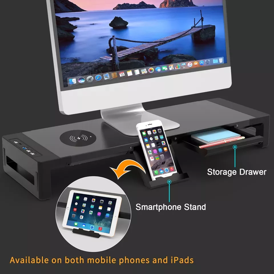 USB 3 0 передача данных для ПК монитора подставка с беспроводной