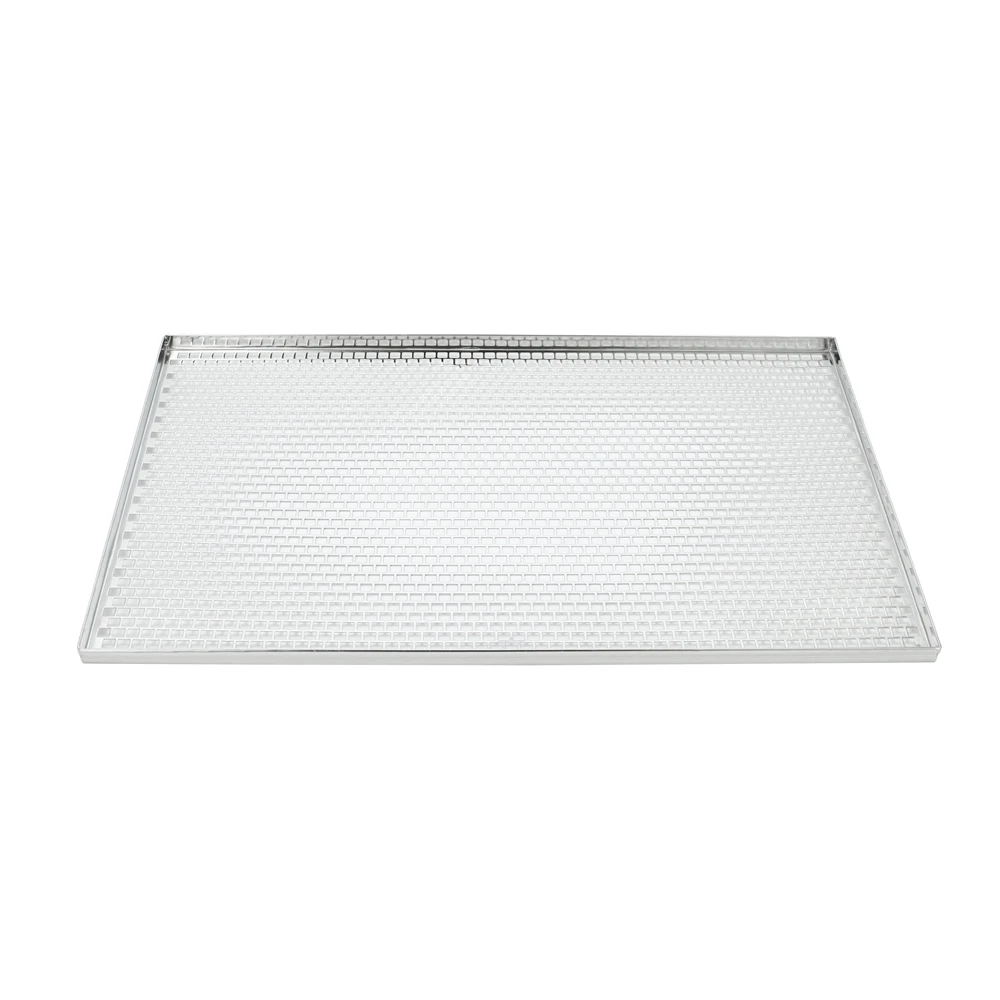 bakery trays 400*600mm baking pan aluminum trays 40x60cm bakery metal sheet pan 10mm thickness straight corner flat oven tray