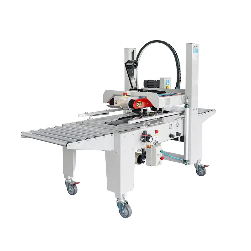 
FXJ-5050Q Hualian Automatic Pneumatic Packaging Packing Sealer Carton Sealing Machine 