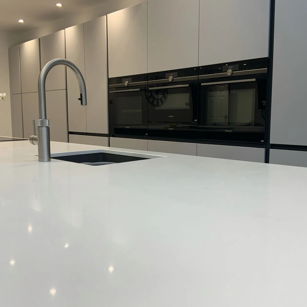 Lacquer Design High Gloss Modern Customize Kitchen Cabinet