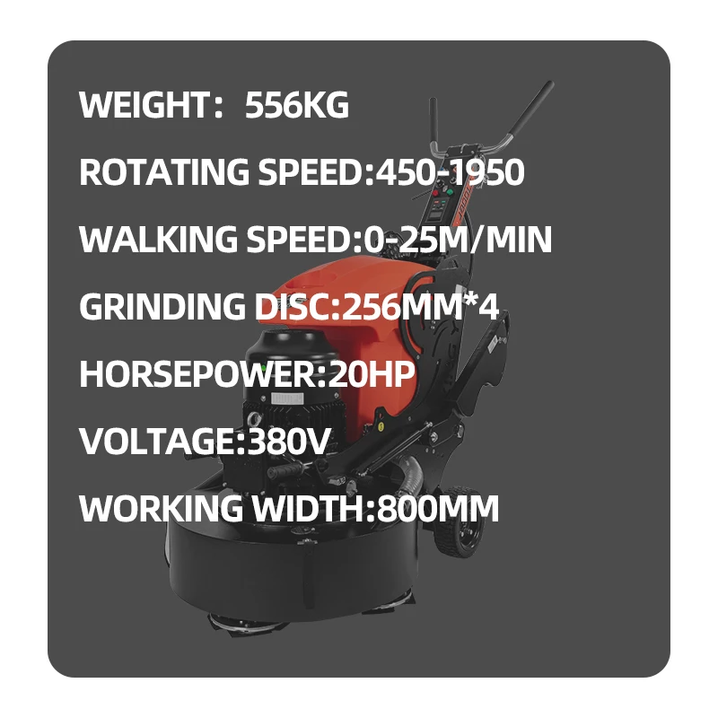 Xingyi 800LE Electric Floor Concrete Grinding Machine Manufacturer