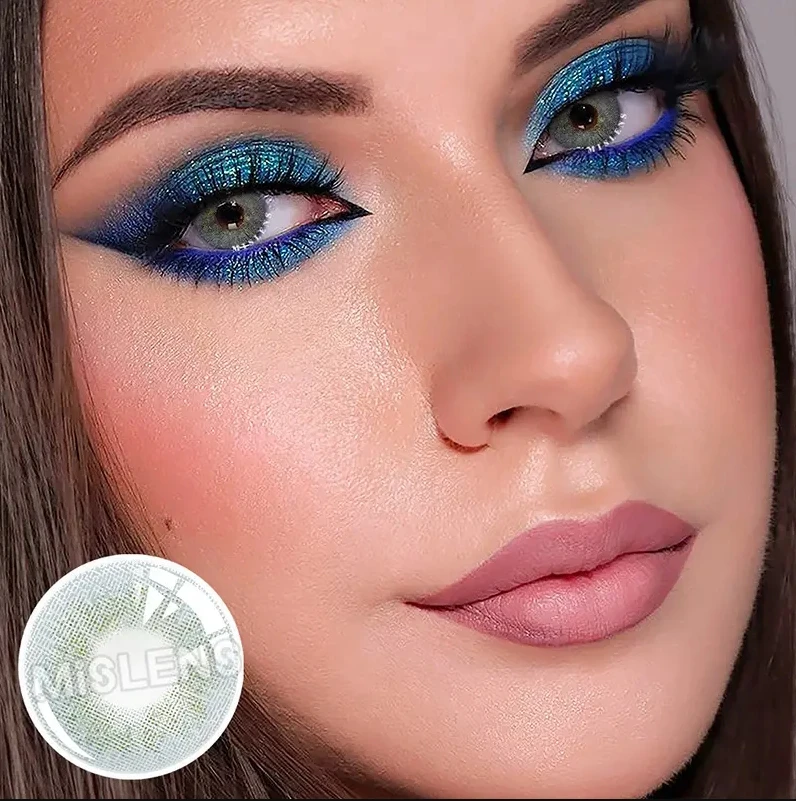 Wholesale Cheap 5Tone Colored Contact Lens Soft Colored Eye Fresh Eye Look Contact Lenses