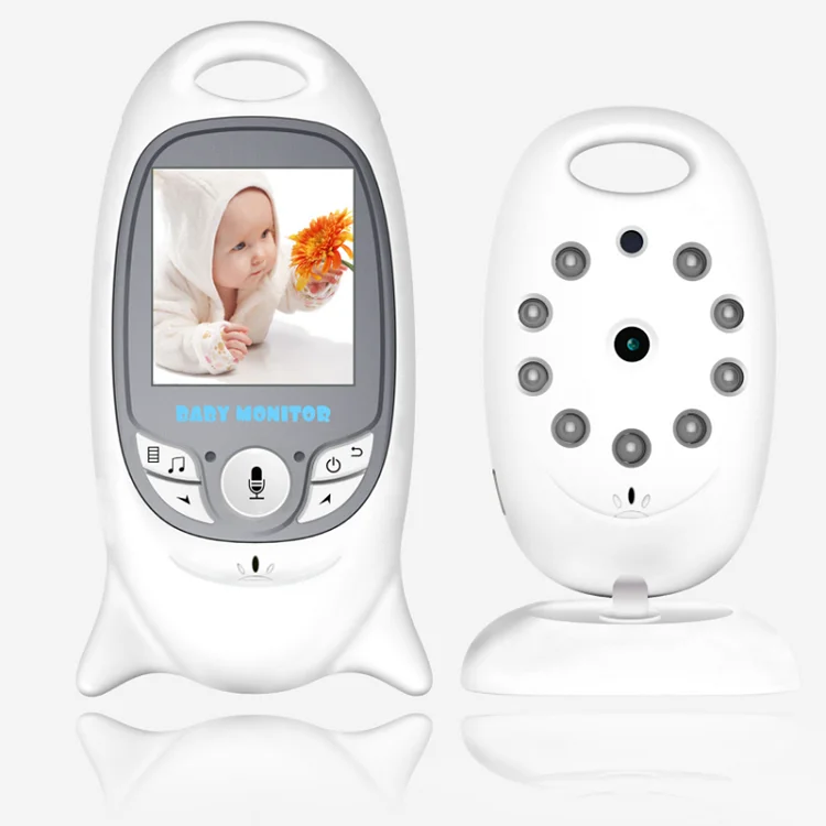 smart vox function temperature monitoring feeding slarm video baby monitor with camera