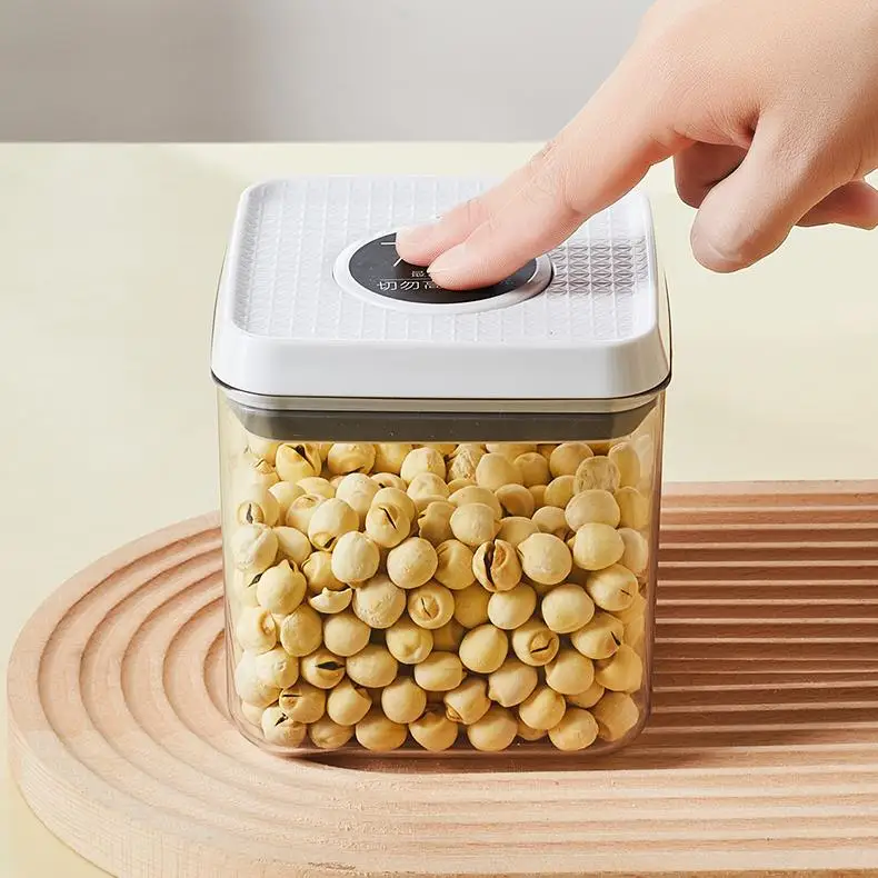 Chenyi Multi-Use Plastic Food Storage Container Stocked Moisture-Resistant Plastic Canister Nested Plastic Storage Container Set