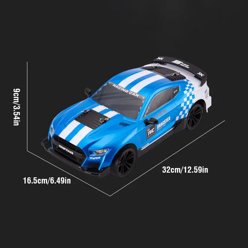2024 New Product 1:14 Remote Control Toys 2.4g Hobby Yema With Gyro Light Racing 48km/h High Speed Drift RC Car 4x4 For Kids