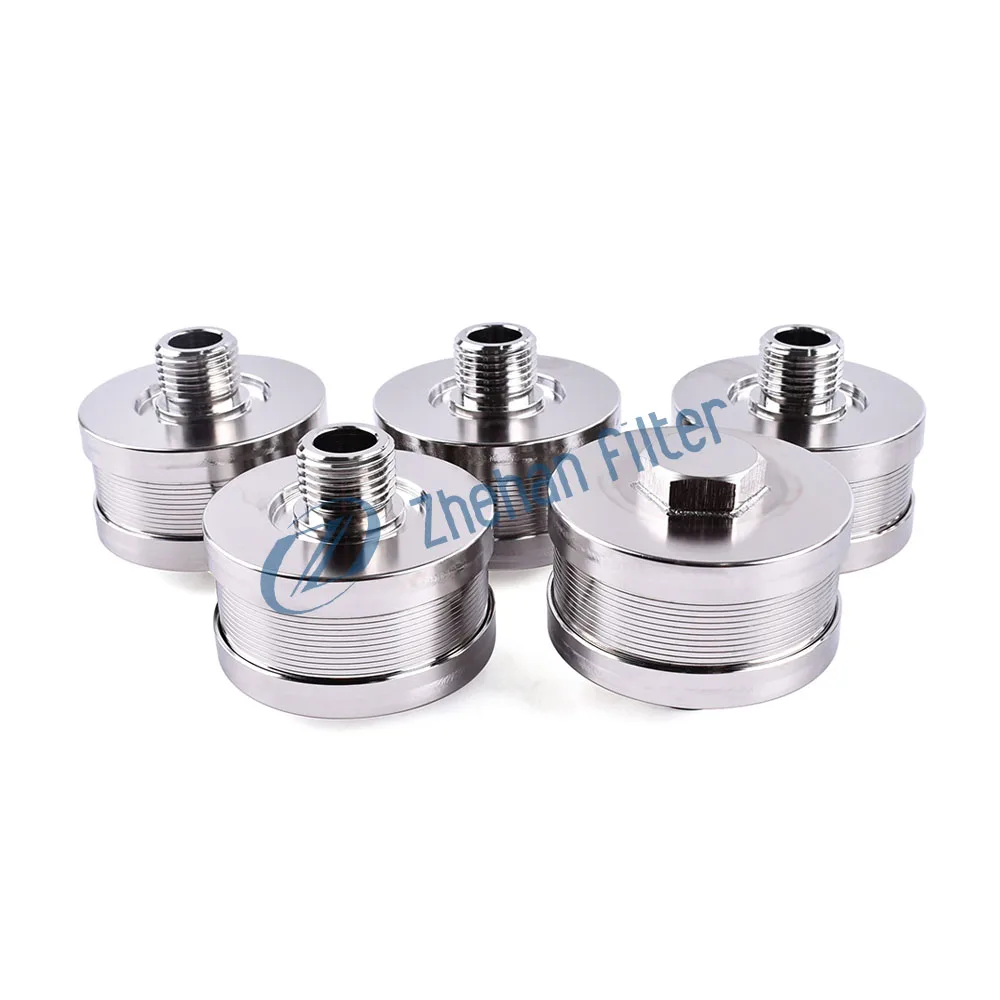 100 micron stainless steel 304 316 316l johnson filter tube wedge wire water treatment filter nozzle