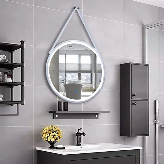 Led Bathroom Mirror Vanity Mirror Anti-Fog Dimmable Memory Function Mirror with Smart Touch Button PI44 Shatter-Proof