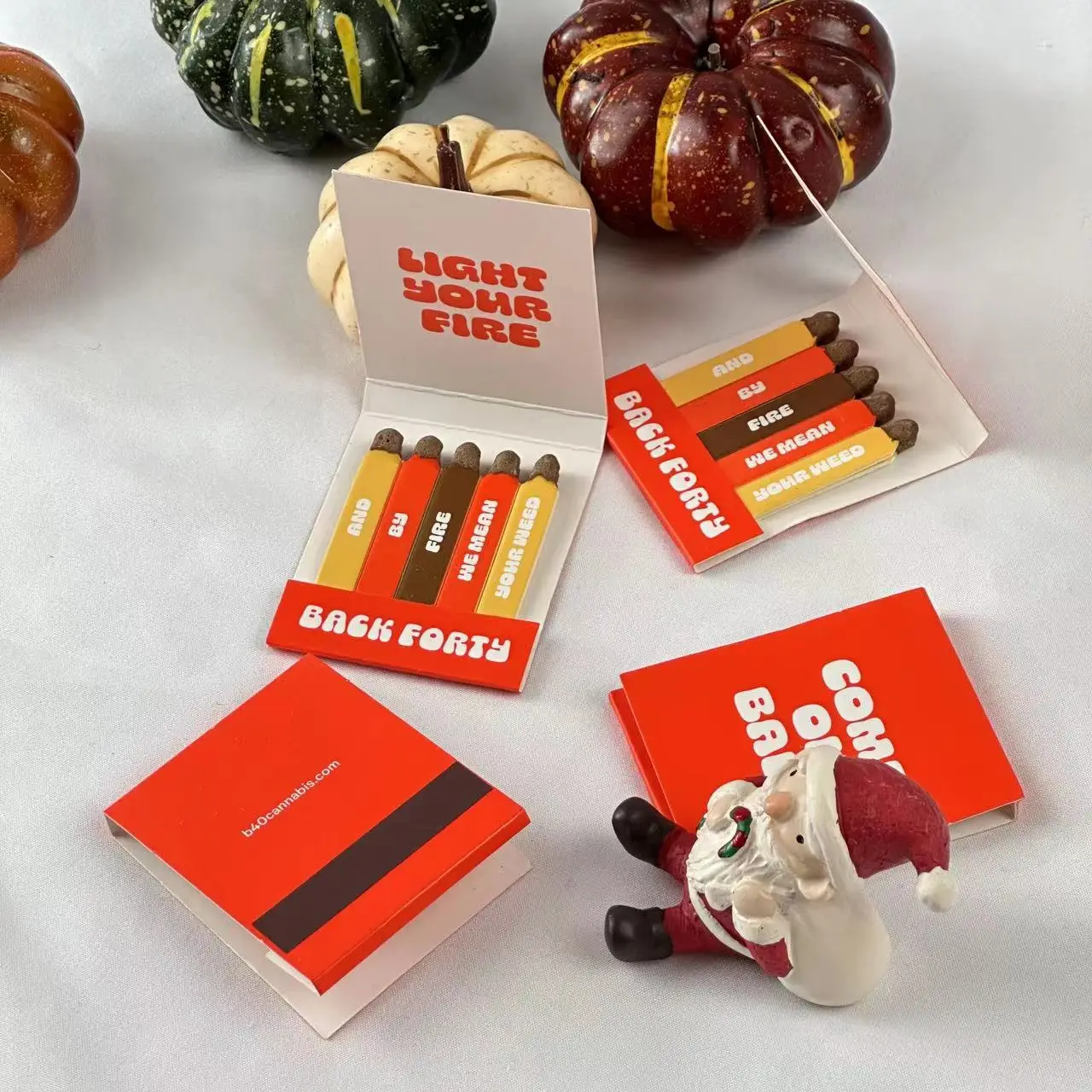paper Custom paper book matches matchbook as promotion gifts for cigar household paper box matches