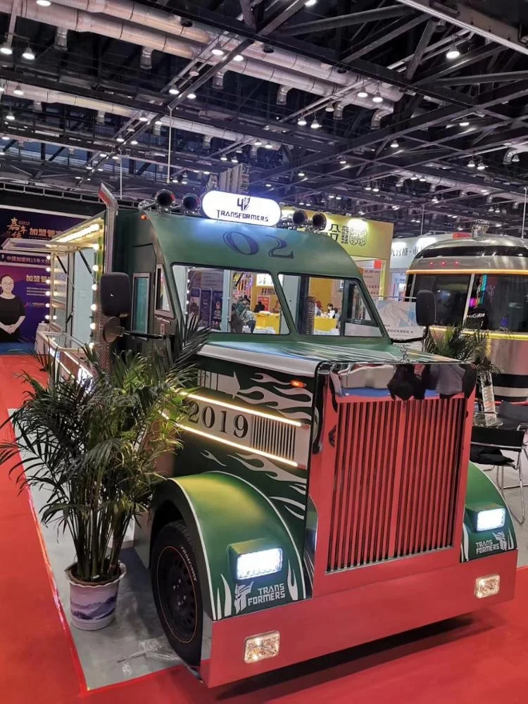 2020 new design transformers mobile food kiosk bbq food truck crepes stand foodtruck trailer coffee kiosks for sale