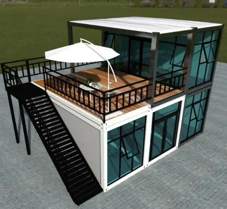 Prefabricated Container House Steel Sunroom Container Office Container Hotel