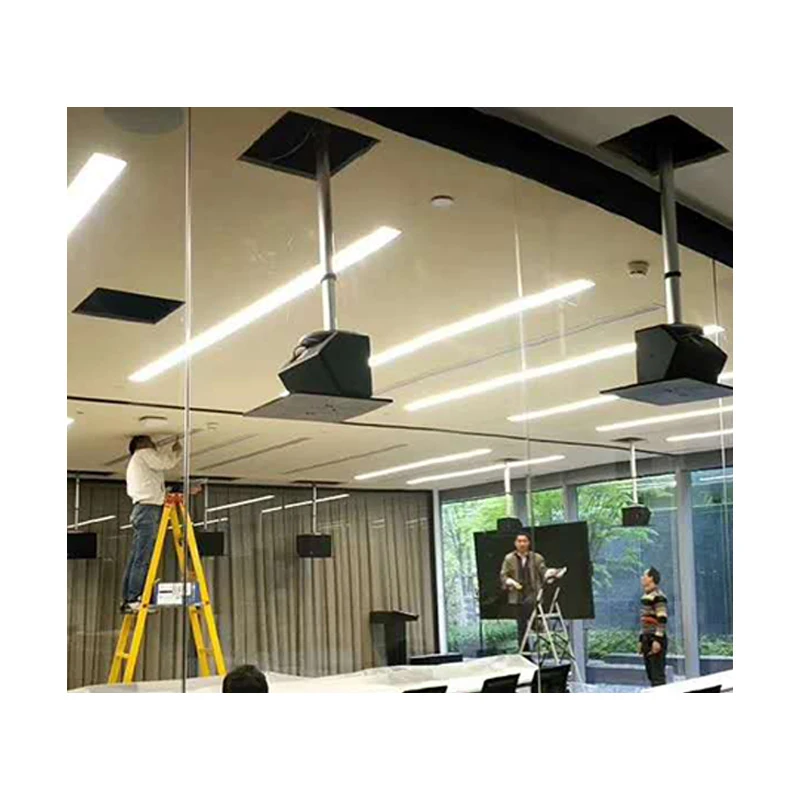 Auto Smart Remote Control Motorized Projector Lift Electric Projector Scissor Ceiling Mount Projector Lifter