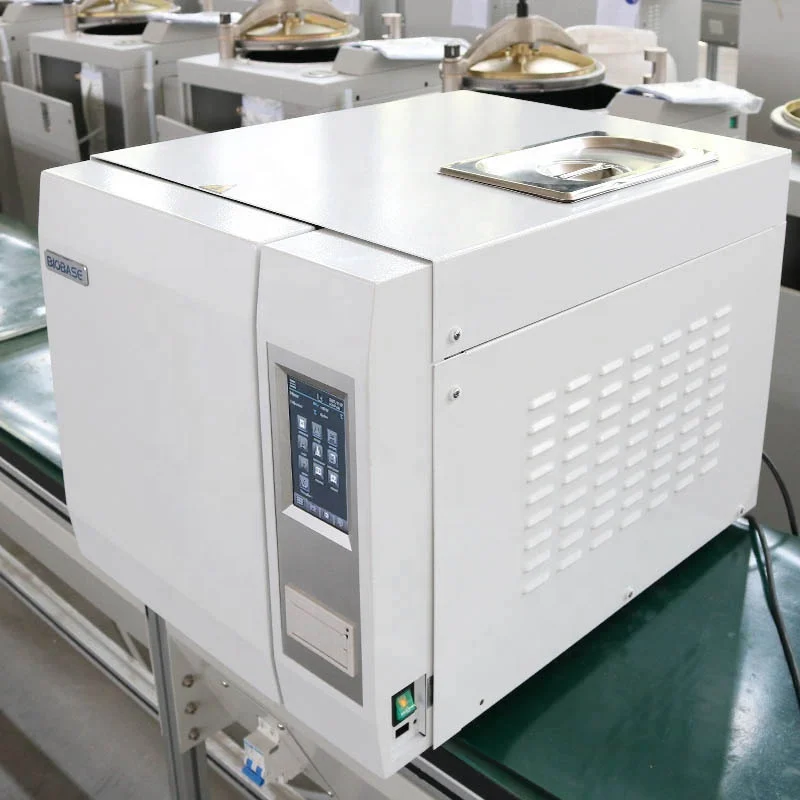 BIOBASE Factory Sterilizer 23L Built-in Printer Automatic Door Desktop Class B Dental Steam Autoclave BKM-Z23B