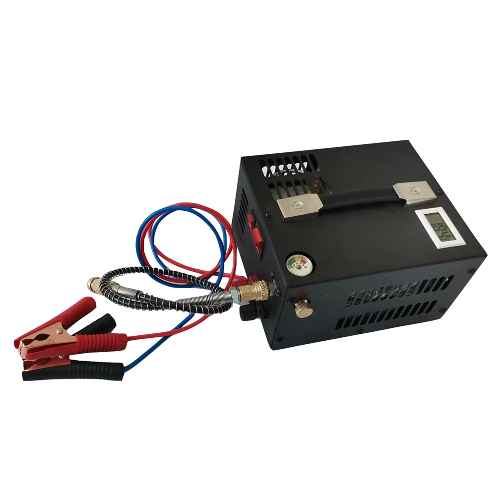  Мини-воздушный компрессор pcp 12 В 4500 psi с преобразователем и фильтром 110