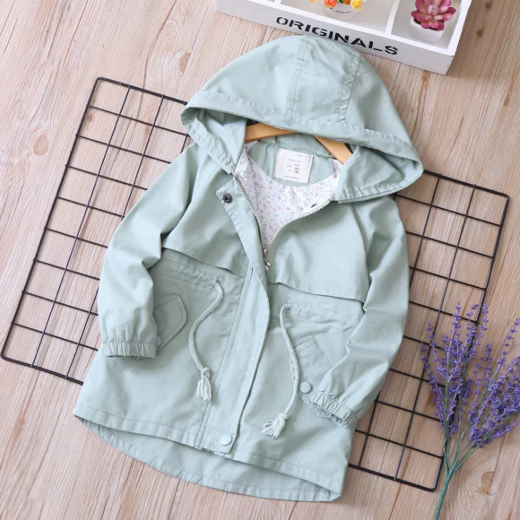 
Baby Girls Coat Autumn New style hooded children coat kids clothing 
