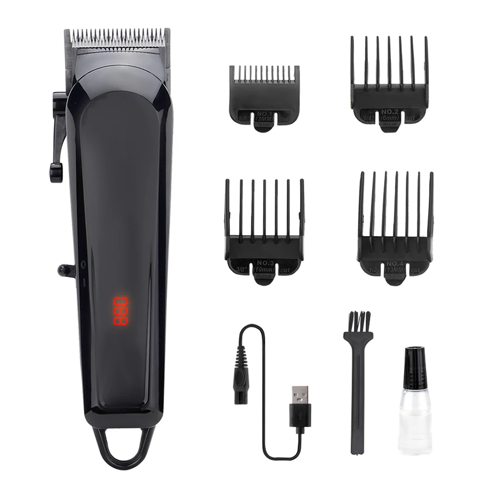 2021 Chinese Style High-end Exquisite Household Convenient USB charging Adjustable tool head Hair Clipper