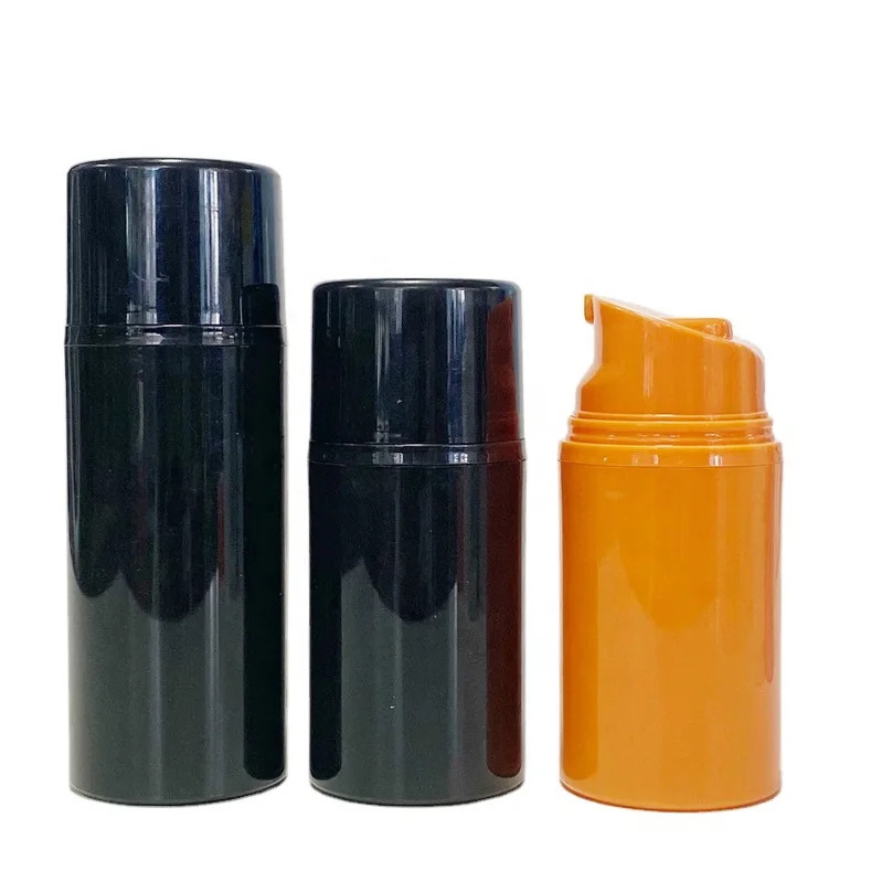 New designed 30ml 50ml 75ml 100ml 150ml 200ml Cosmetic Vacuum Airless Pump Bottle for Face cleanser lotion cream